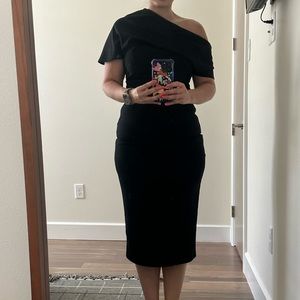 Asos asymmetrical dress